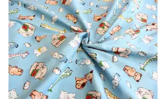 Tissu animaux vintage