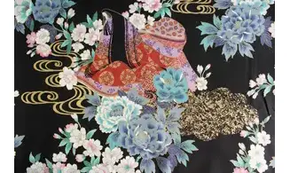 Tissu japonais Naka mystère