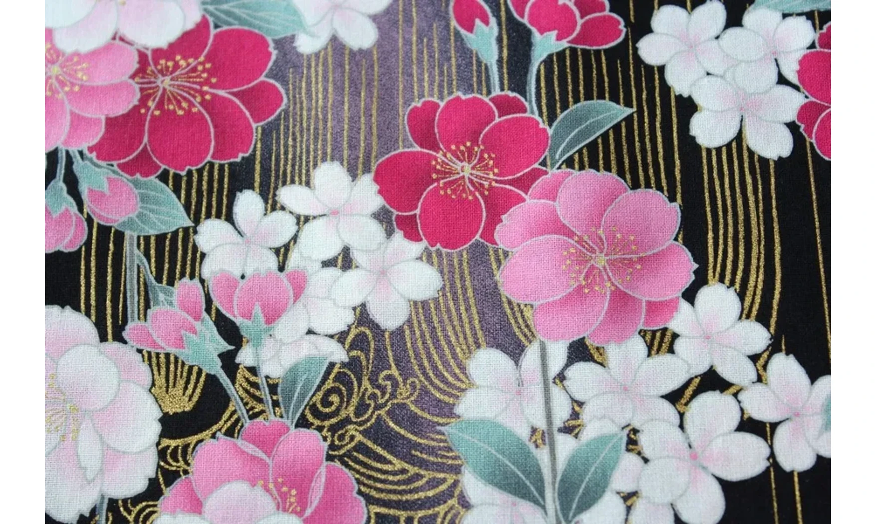 Tissu japonais Naka design lignes