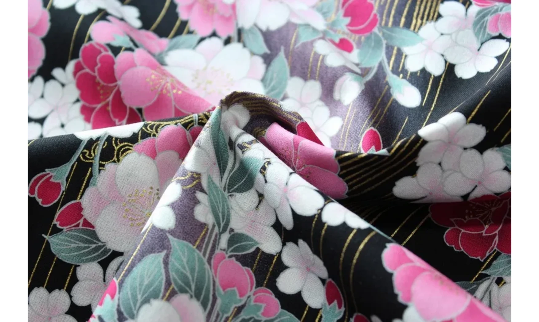 Tissu japonais Naka design lignes