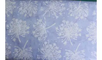 Batik lavande pissenlit