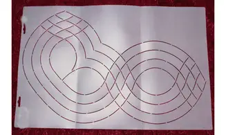 Bordure large - 25,4 cm