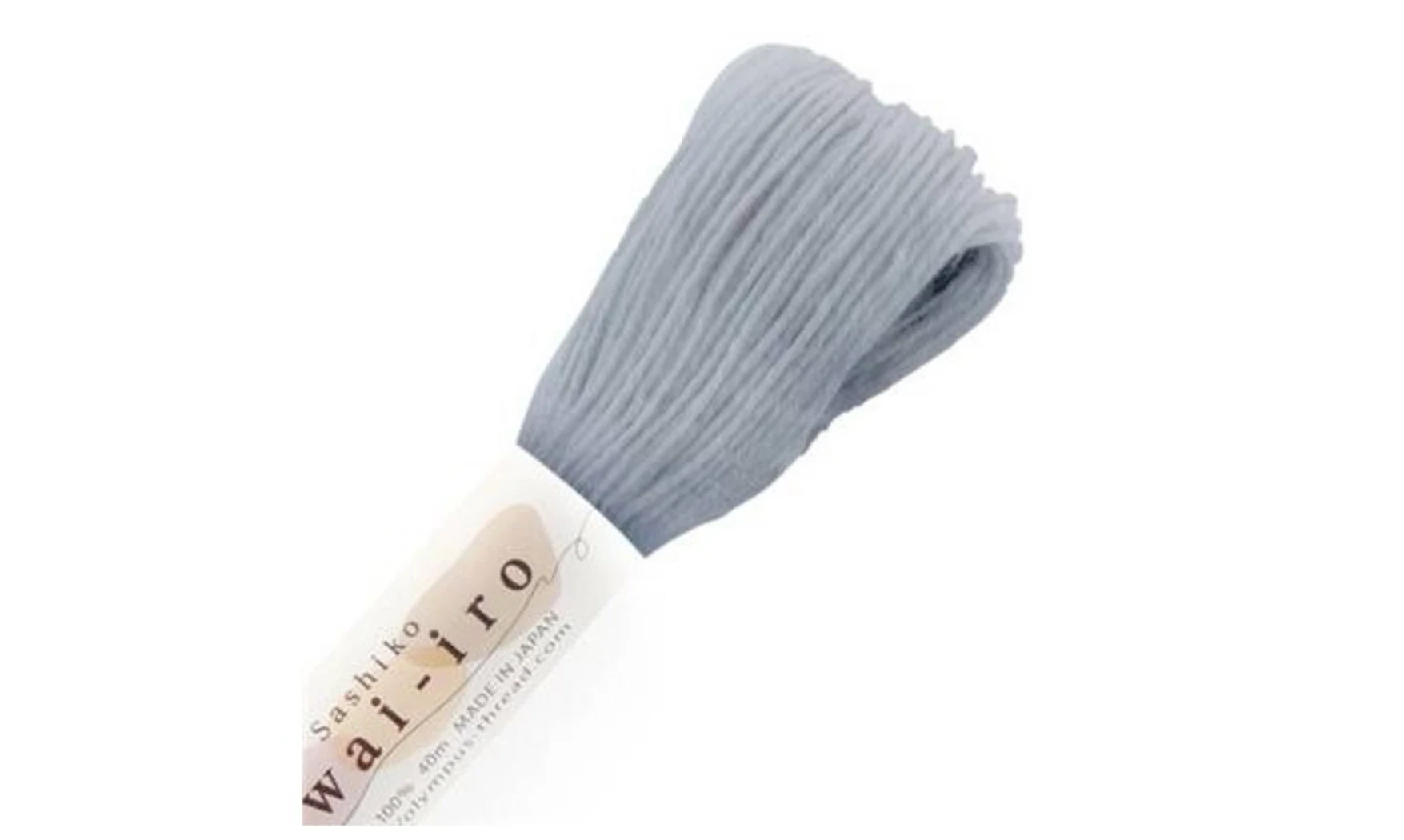 Fil Sashiko pastel nuage 40m