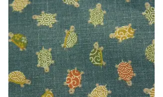 Tissu japonais tortues