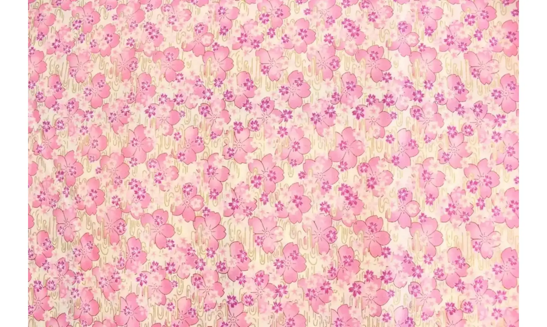 Tissu japonais Naka petites fleurs