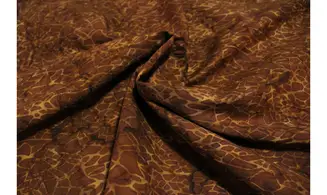 Batik marron écorce design