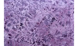 Batik violet floral