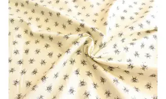 Tissu abeilles sur alvéoles