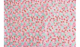 Tissu japonais Naka petites fleurs
