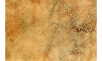 Batik pointillisme beige vert