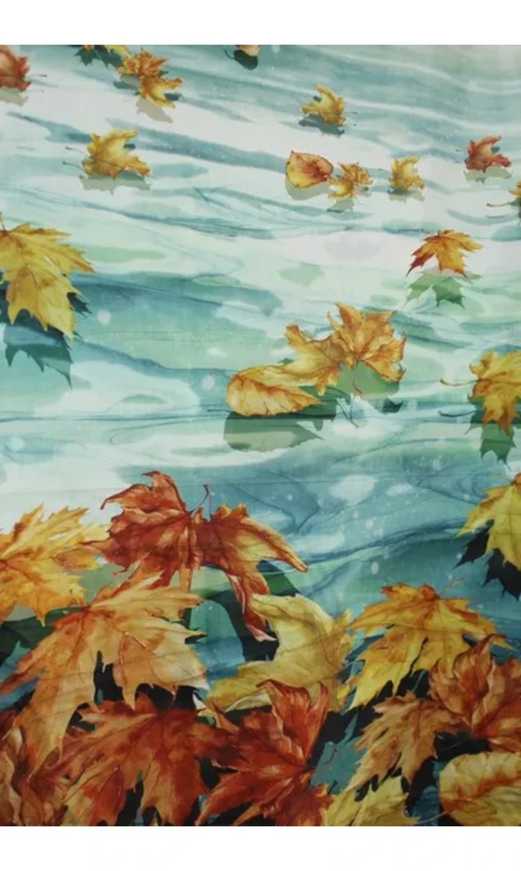 Panneau brise d'automne