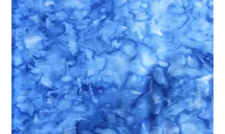 Batik bleu