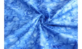Batik bleu