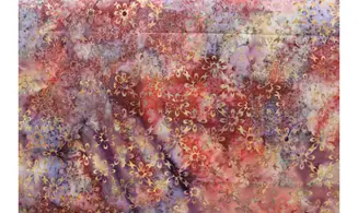 Batik multicolore fleurettes