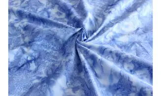 Batik bleu