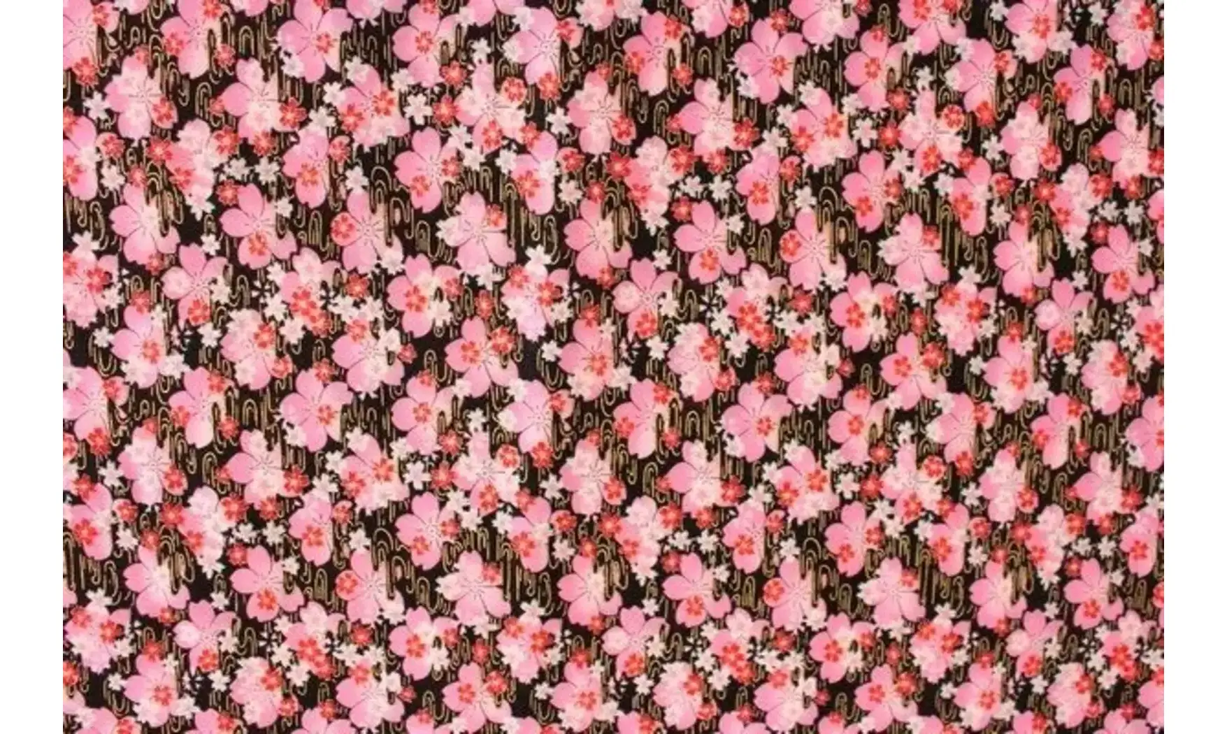 Tissu japonais Naka petites fleurs