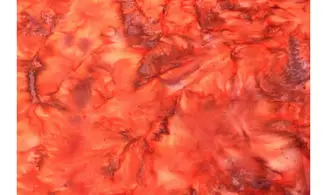 Batik rouge feu