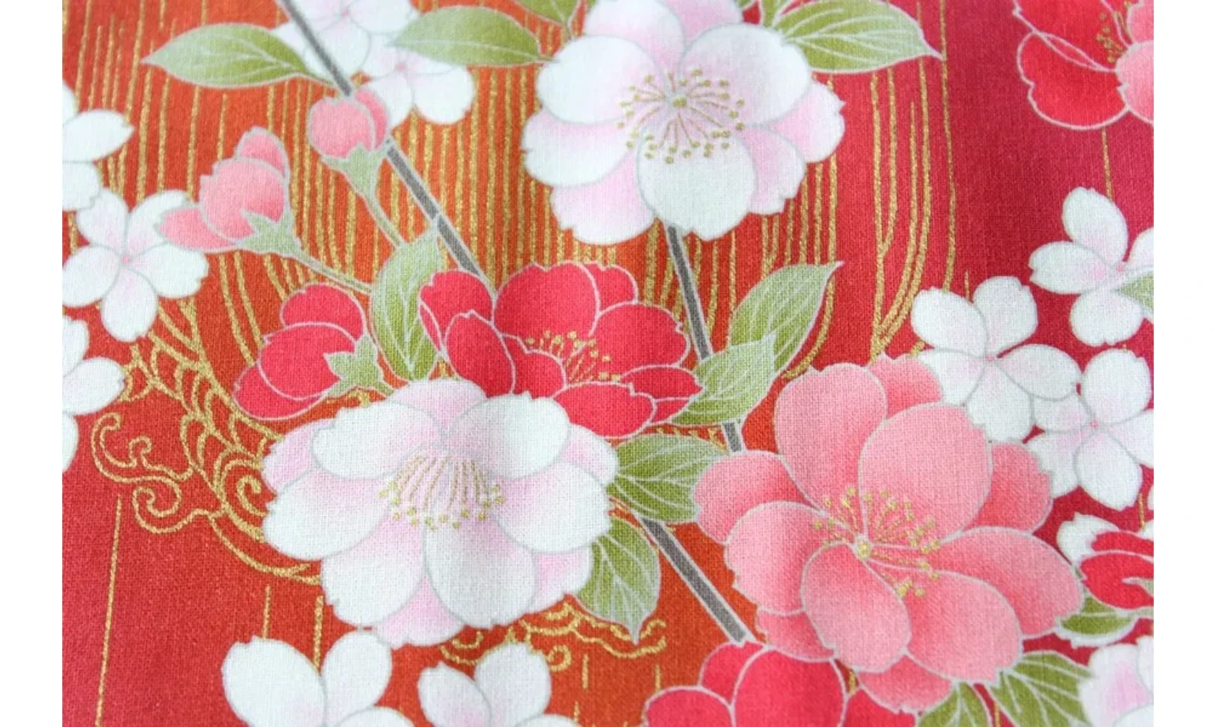 Tissu japonais Naka design lignes