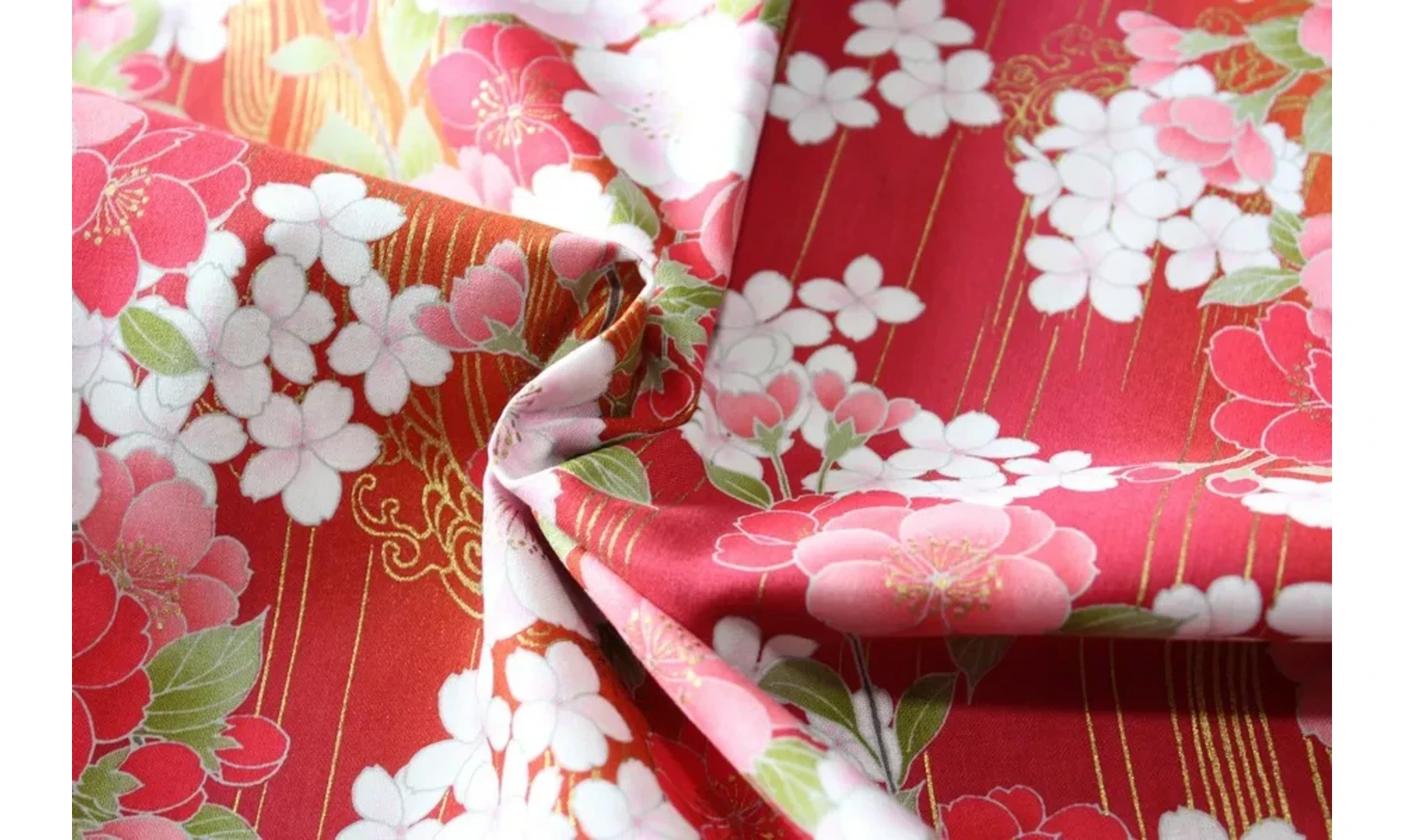 Tissu japonais Naka design lignes