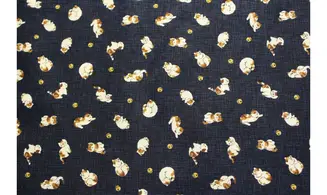 Tissu japonais chats