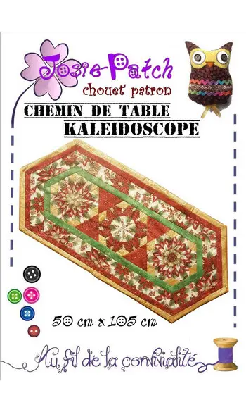 Chemin de table Kaléidoscope