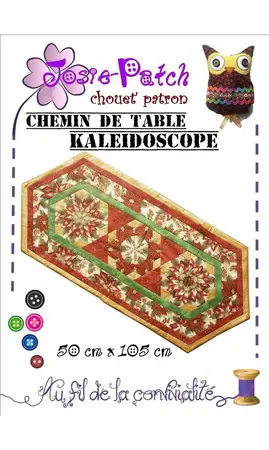 Chemin de table Kaléidoscope