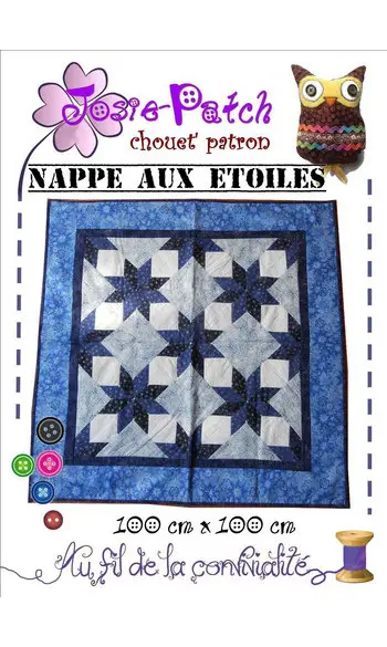 Nappe aux étoiles