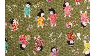 Tissu japonais Naka enfants