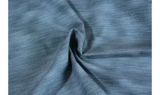 Tissu lignes japonaises bleu gris