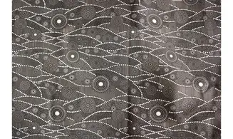 Tissu aborigène 25x150cm