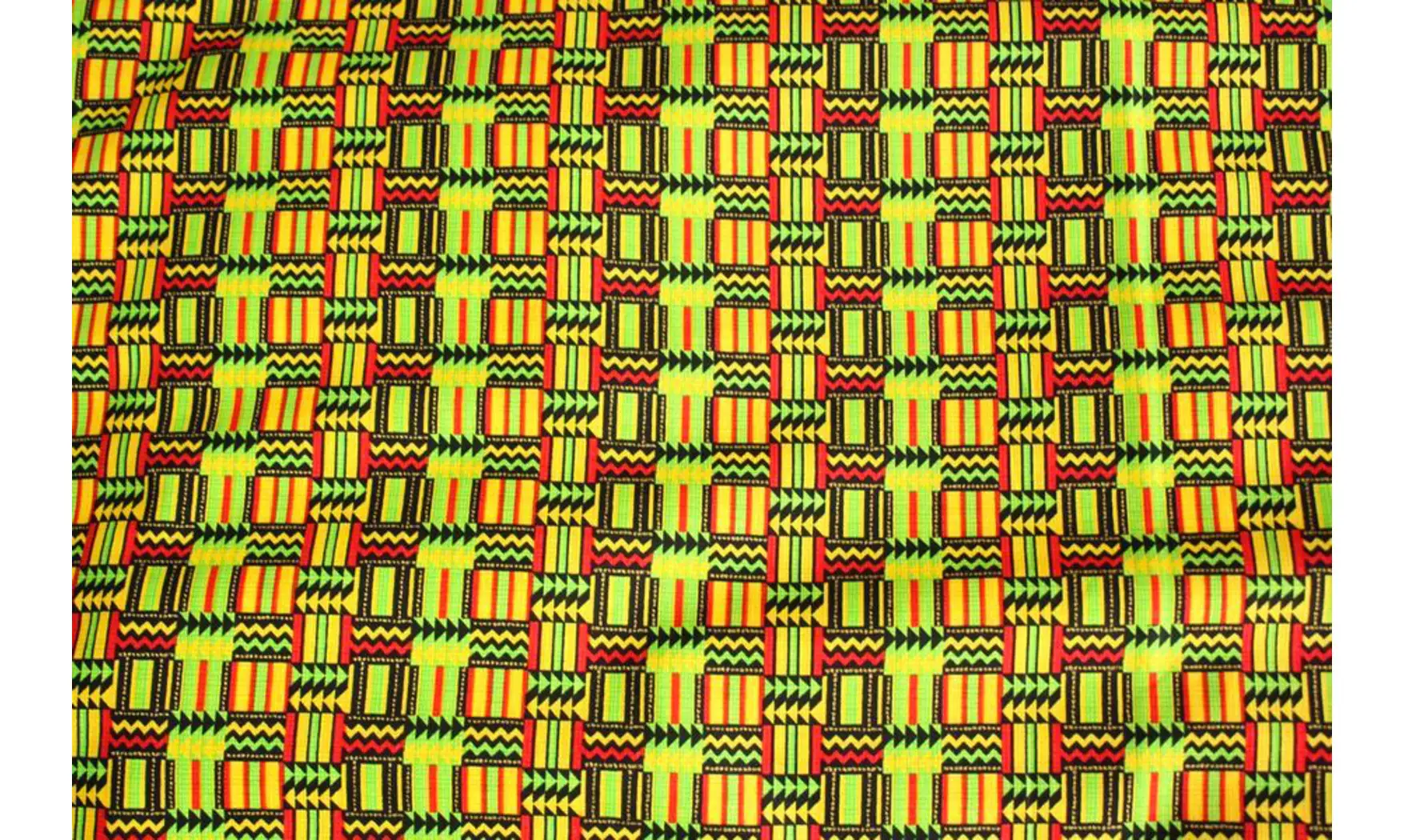 Tissu Kenta graphismes d'Afrique