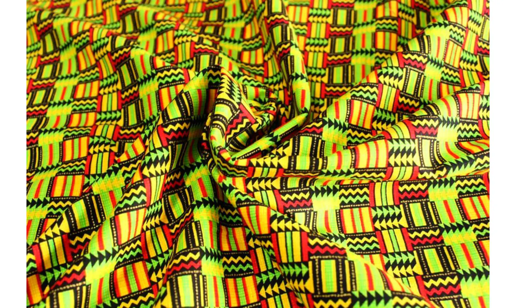 Tissu Kenta graphismes d'Afrique