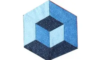 Trio de tissus - Bleu