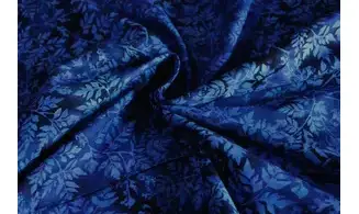 Batik feuillage de nuit