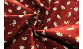Tissu japonais chats