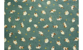 Tissu japonais chats