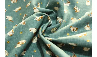 Tissu japonais chats