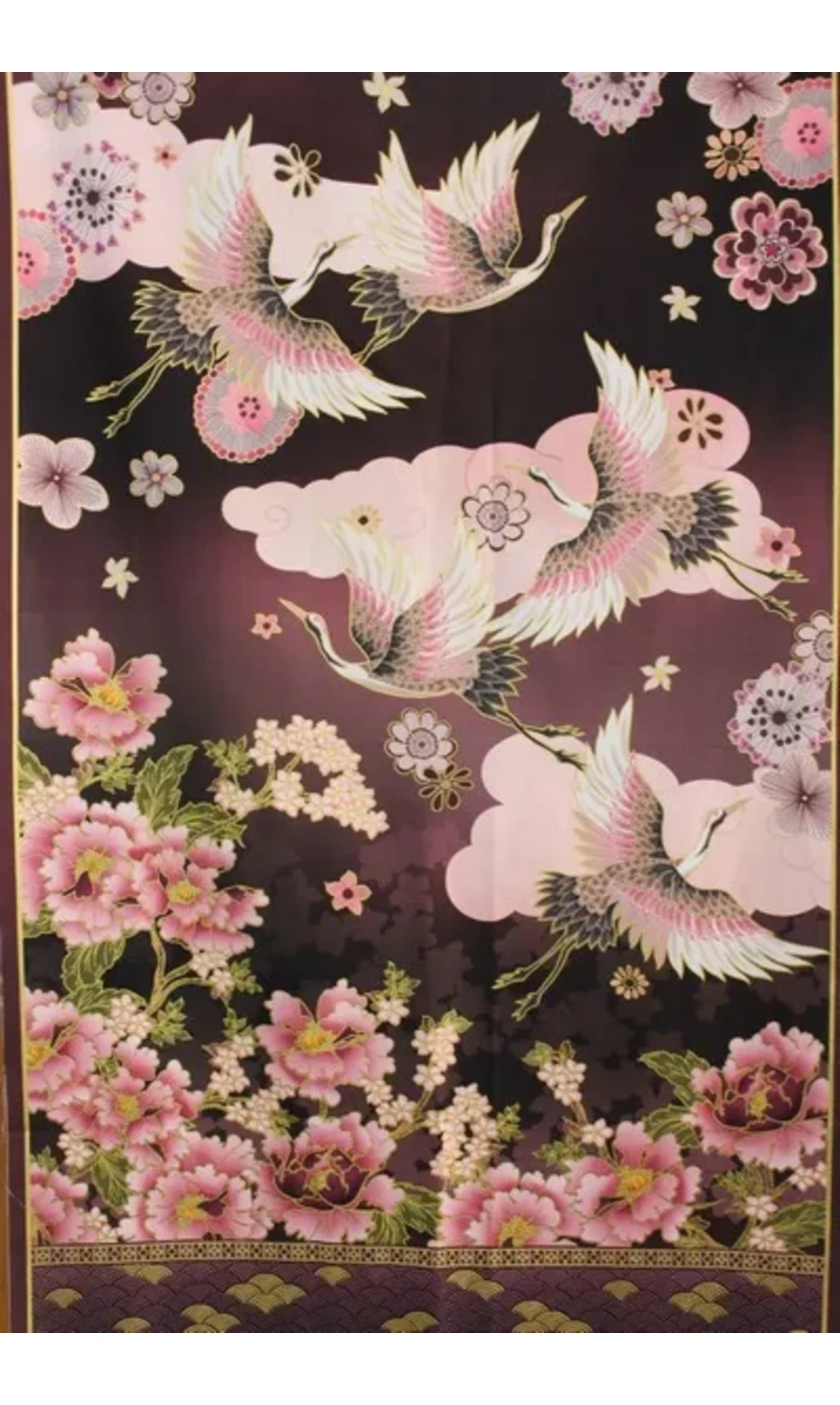 Panneau Oiseaux japonais
