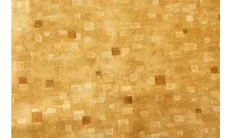 Tissu Klimt doré