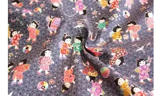 Tissu japonais Naka enfants