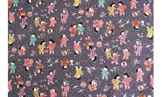 Tissu japonais Naka enfants