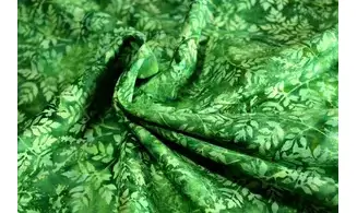 Batik feuillages de lumière