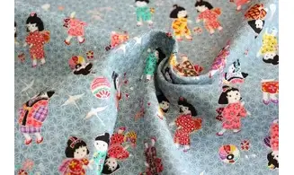 Tissu japonais Naka enfants