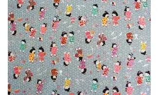 Tissu japonais Naka enfants