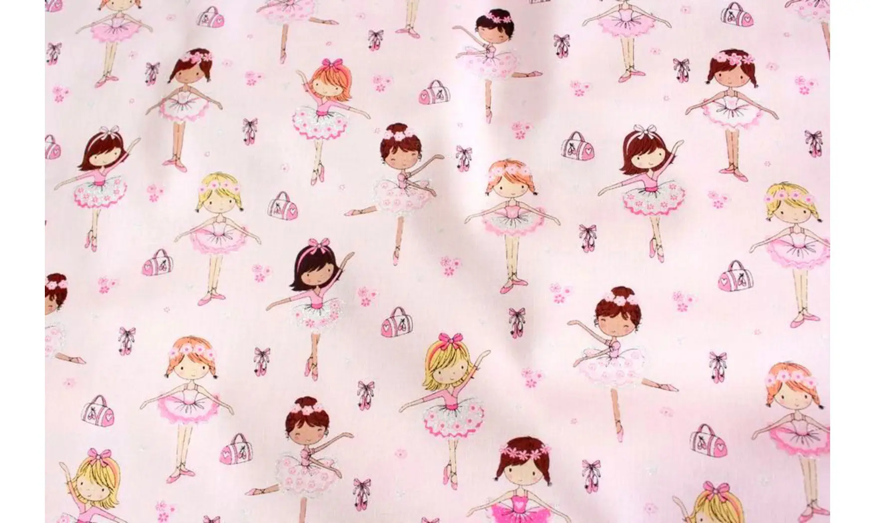 Tissu danseuses pailletées