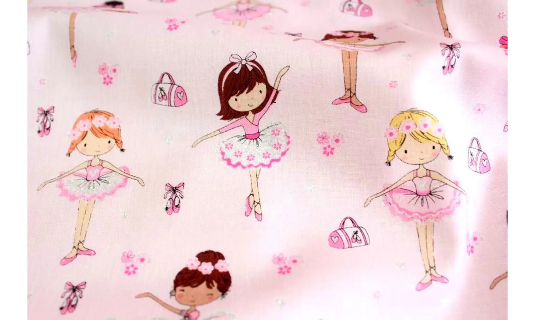 Tissu danseuses pailletées