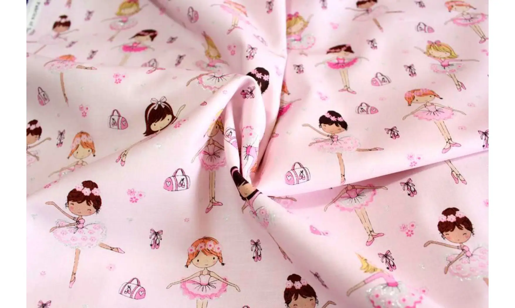 Tissu danseuses pailletées