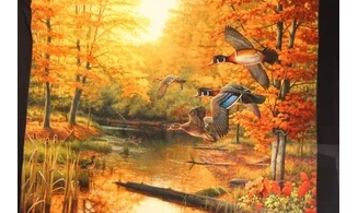 Panneau Vol d'automne