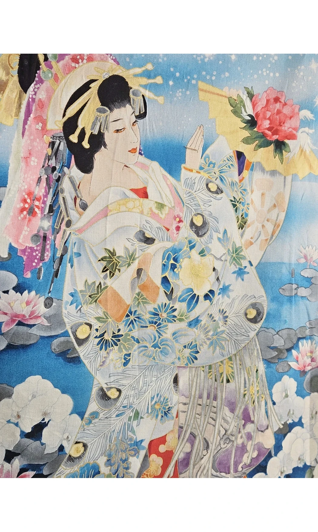 Panneau geïsha Nishi