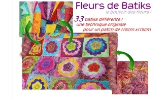 Kit Fleurs de Batik